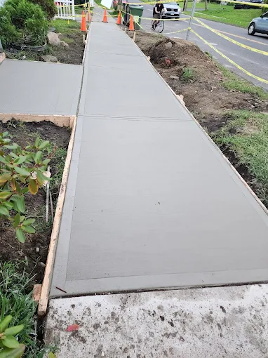 Concrete Walkway Installation