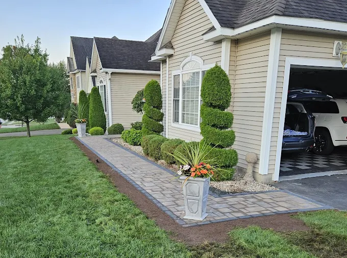 Elegant Walkway & Driveway
